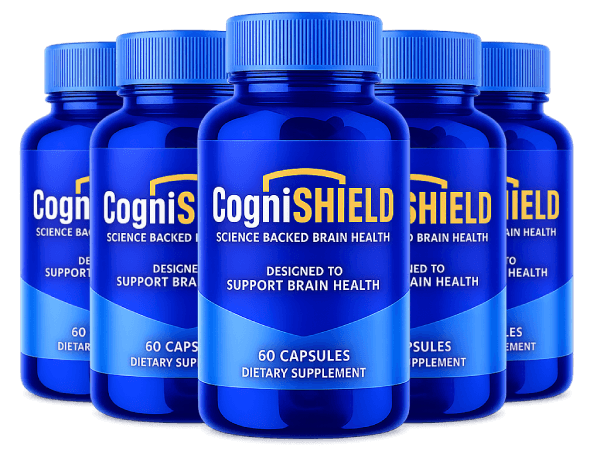 CogniSHIELD® Advanced: Science-Backed Brain Health® Supplement - 5 Bottles