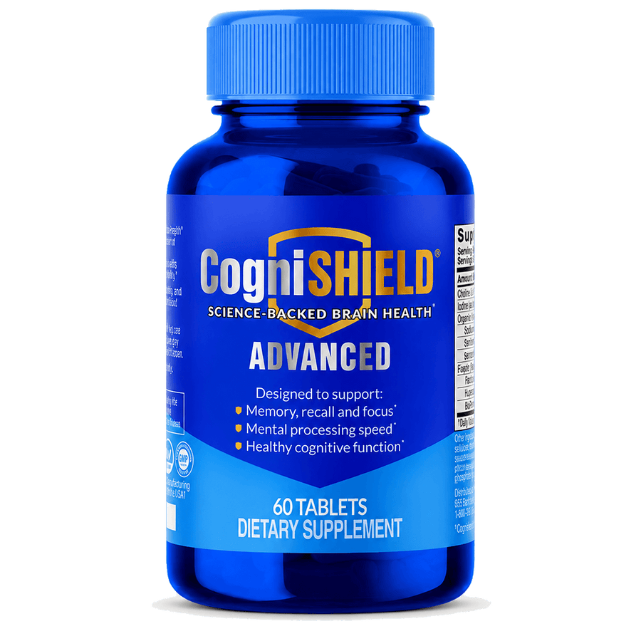 CogniSHIELD® Advanced: Science-Backed Brain Health® Supplement - 1 Bottle