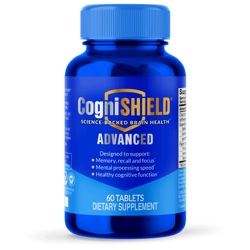 CogniSHIELD® Advanced: Science-Backed Brain Health® Supplement - 1 Bottle